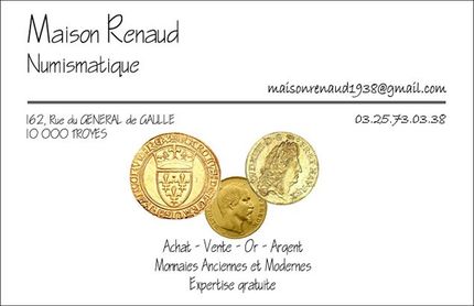 Maison Renaud, achat, vente, expertise à Troyes