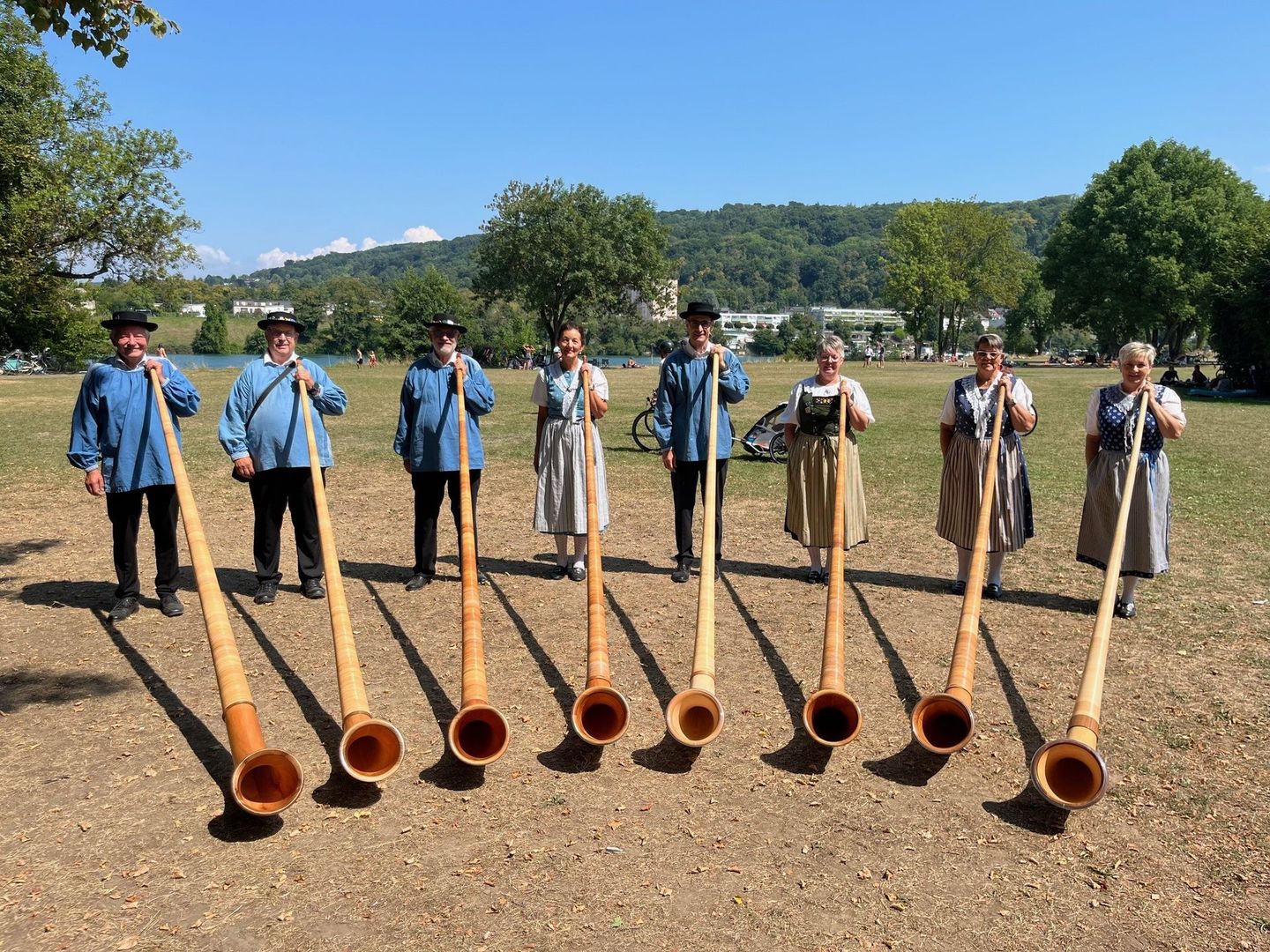 alphorn birsfelden, alphorn wettkampf, alphorngruppe, alpornblaeser, 