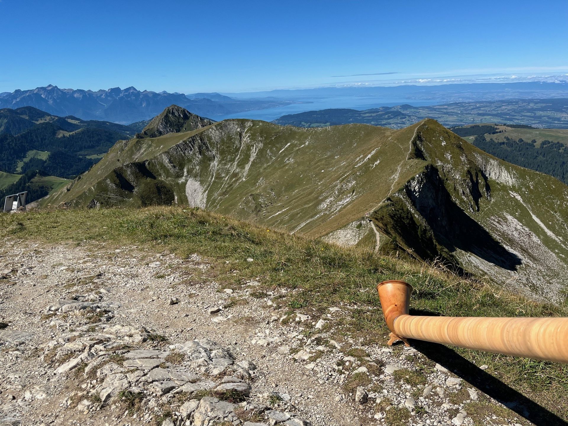 Top of Moeéson, urs keigel, alphorn, alphorn basel, 
