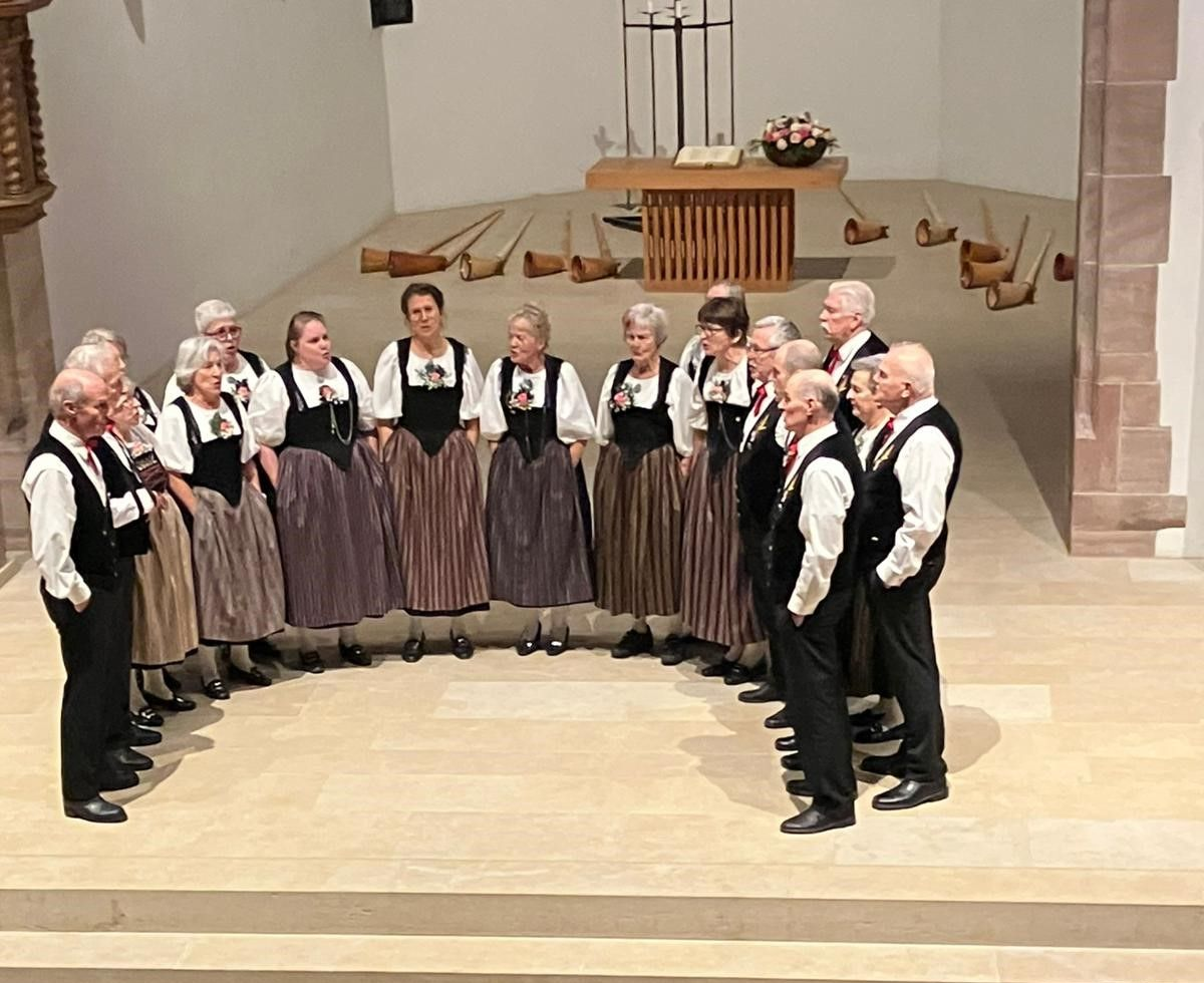 sunnebärg chörli, alphorn und jodel, alphorn mit jodel, ruth matter,