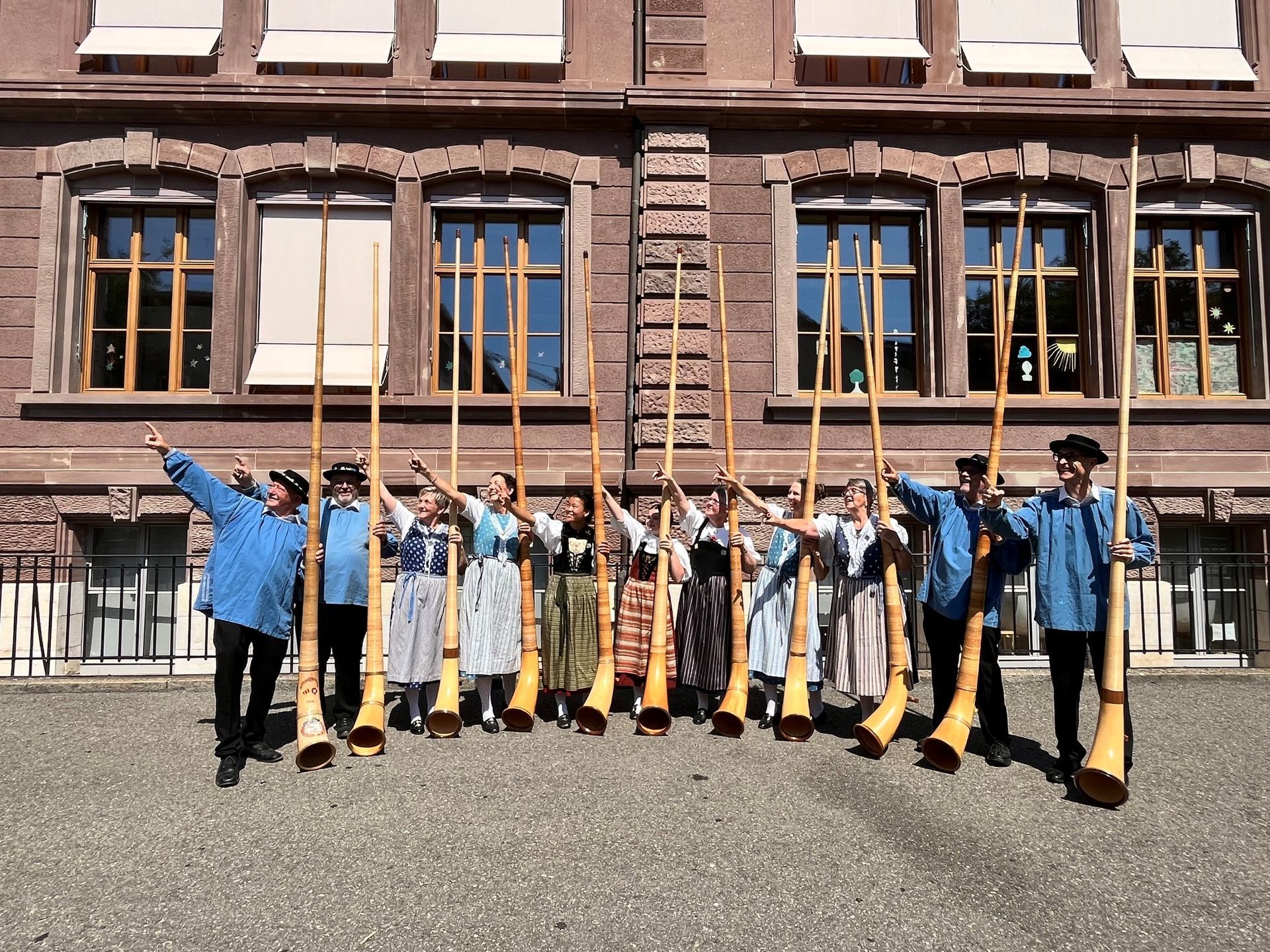 Alphorngruppe Magden, alphorn basel, alphornauftritt, 