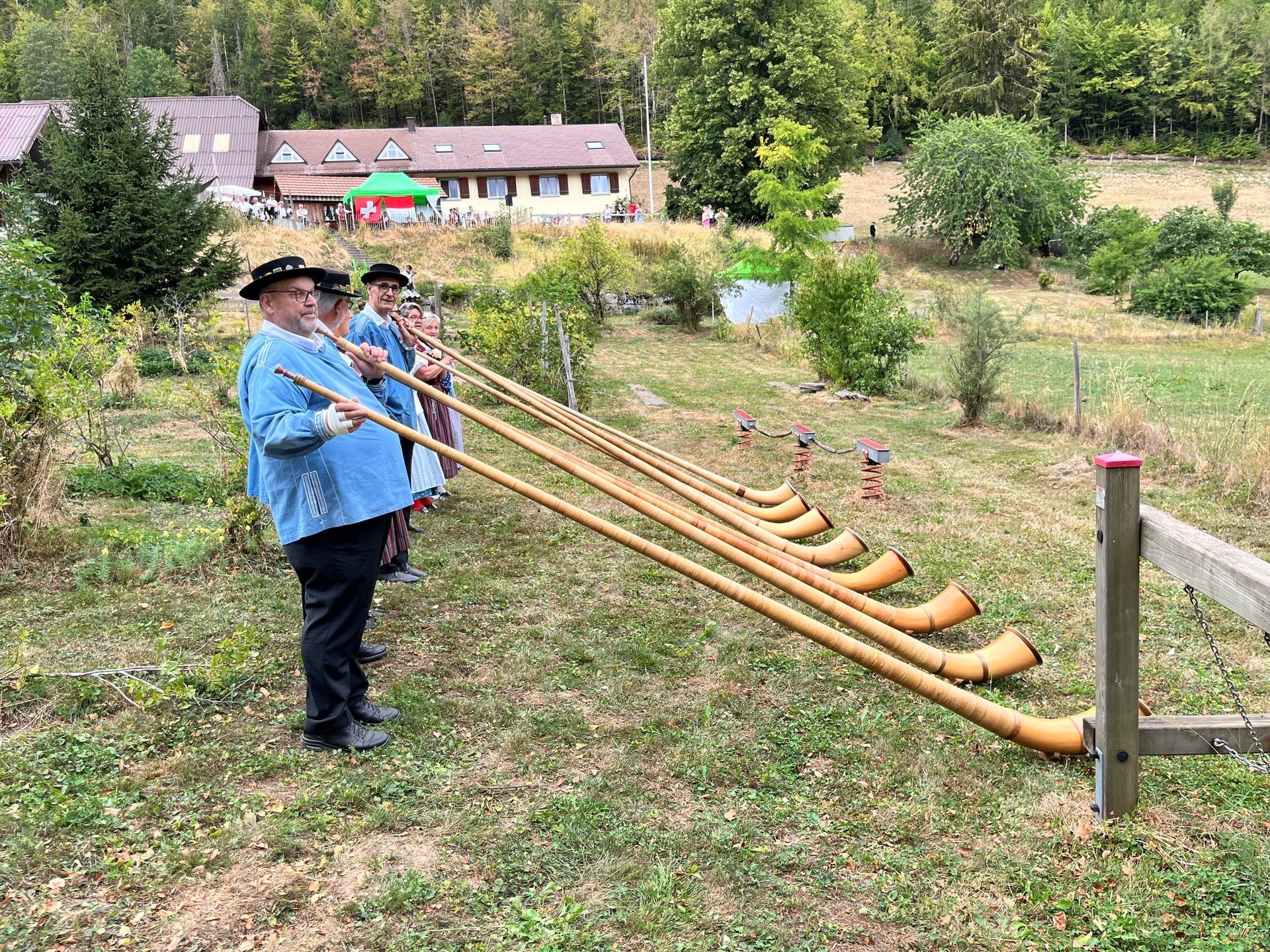 Alphorngrupe Magden, Wettblasen,