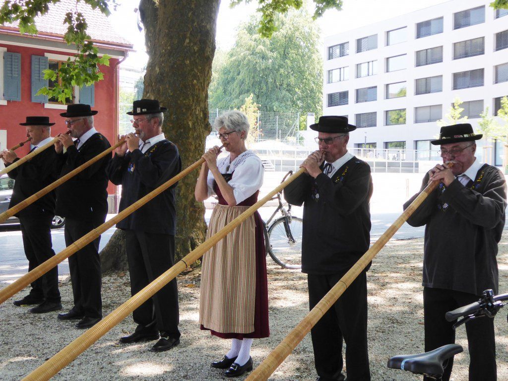 1. Augustfeier Alphorngruppe Magden