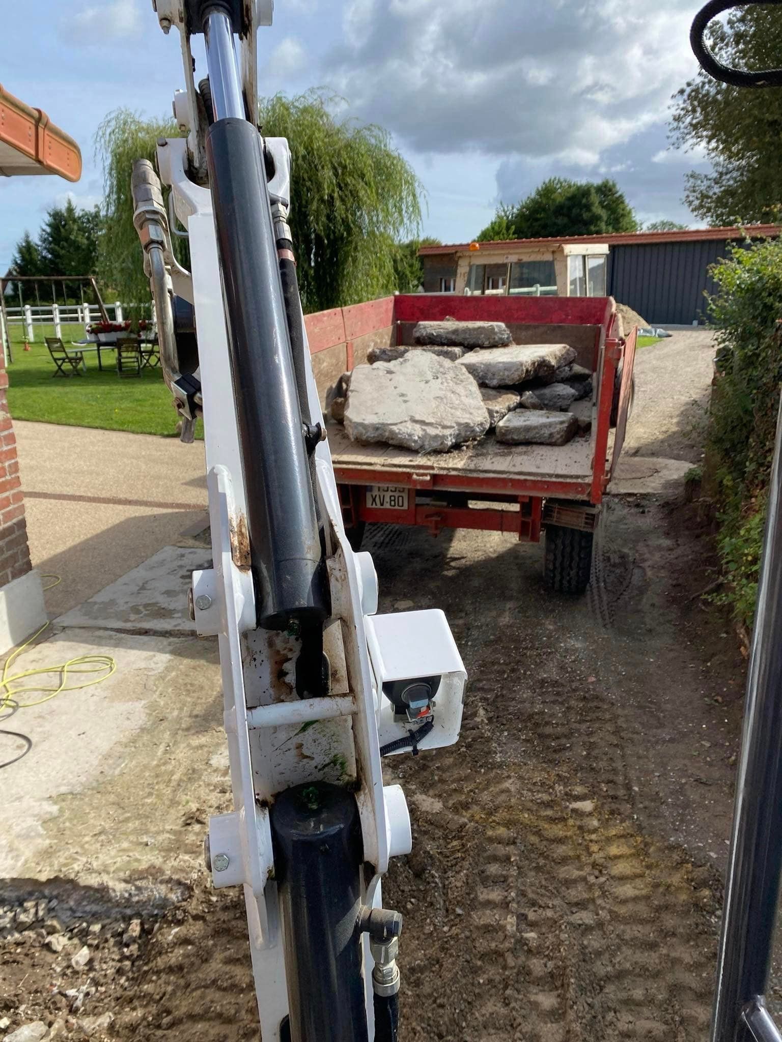 Creusement des fondations