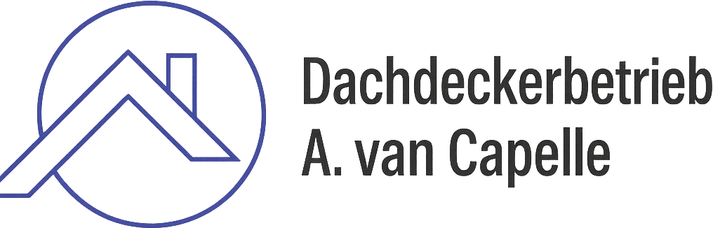Ein Logo für das Dachdeckerunternehmen A. van Capelle