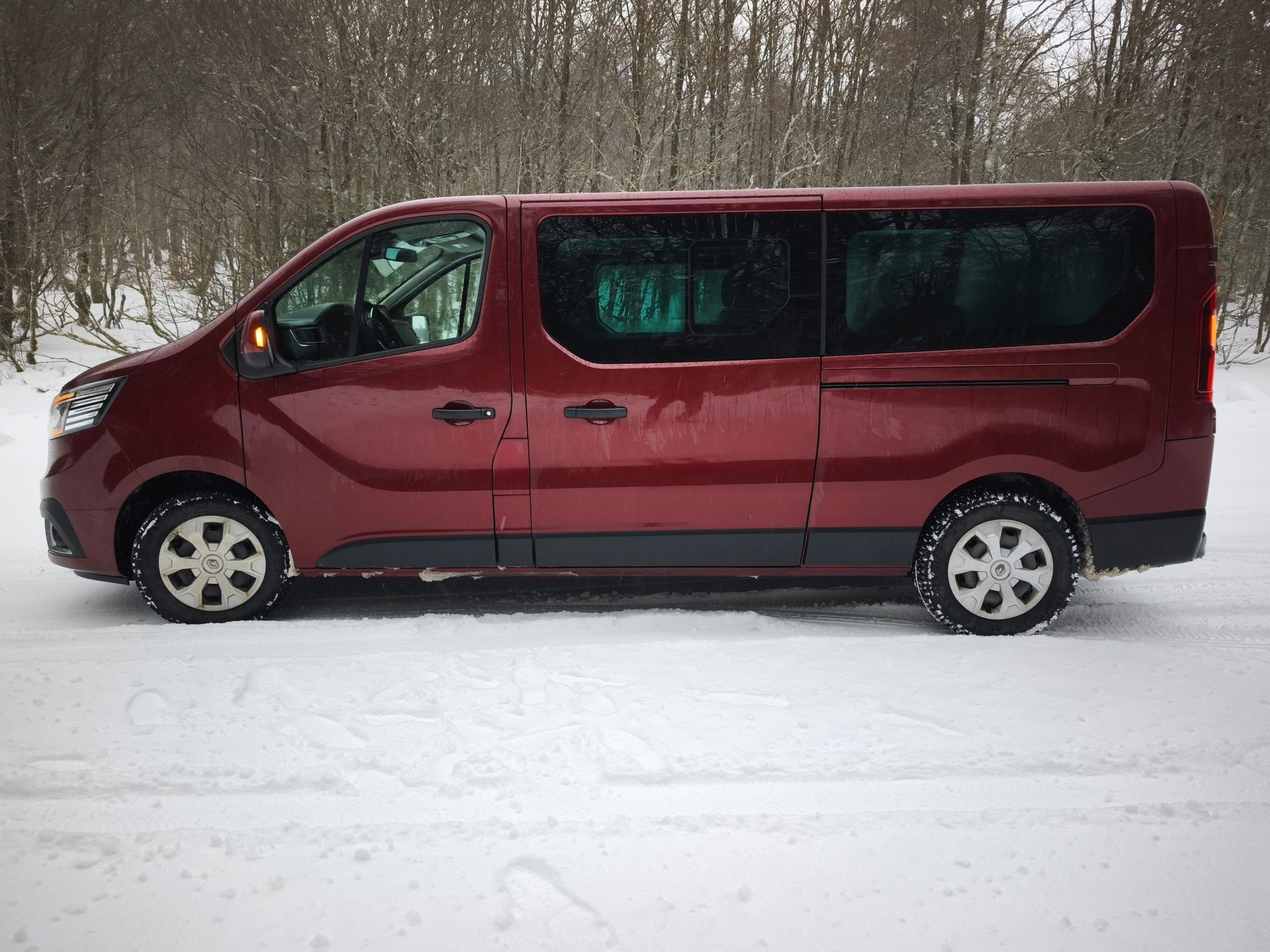 trafic 8 places très confortable