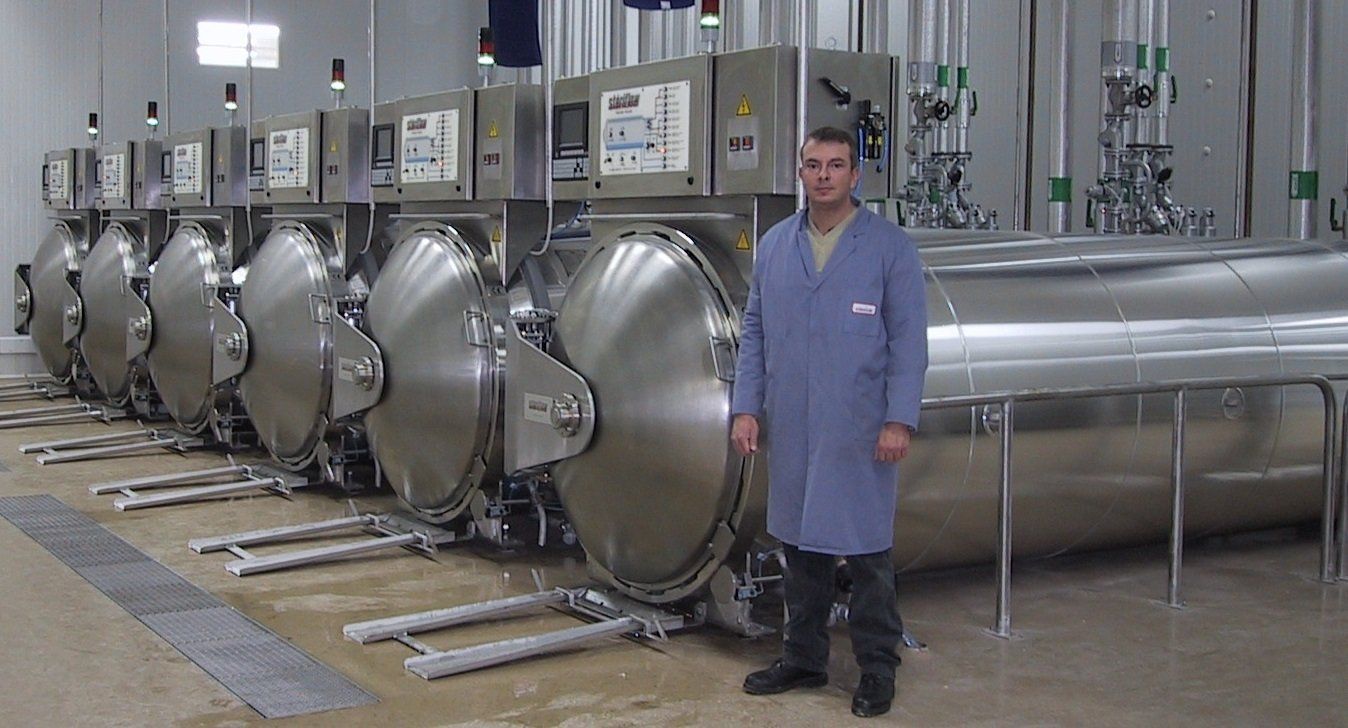 6 Steriflows installatie geleverd in 2001