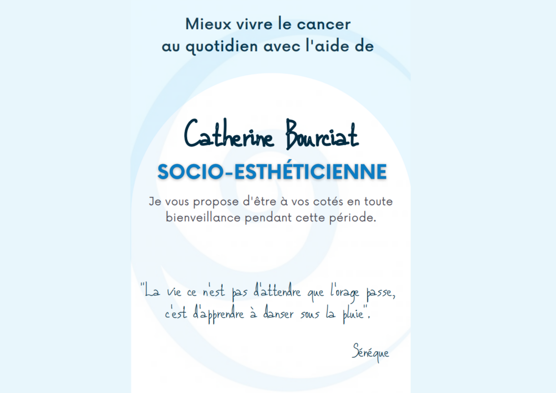 Carte de visite Catherine Bourciat