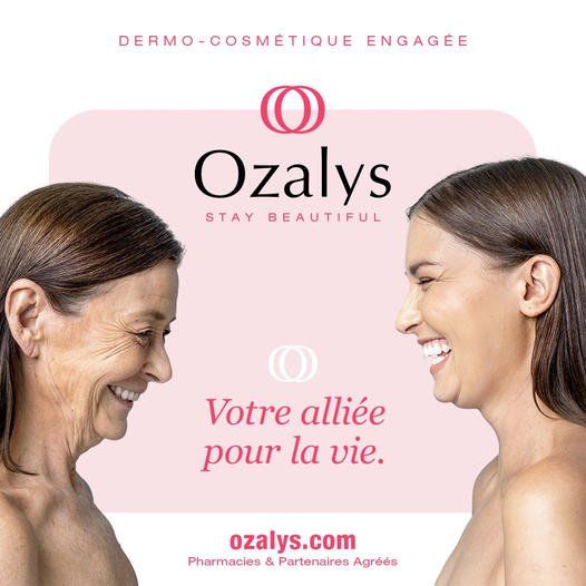 Publicité Ozalys avec deux femmes