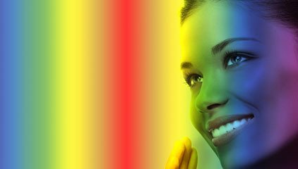 Séance de chromothérapie