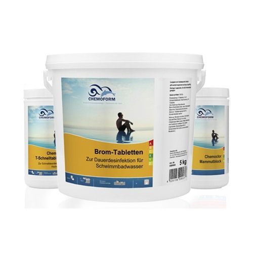 Prodotti chimici per piscine come Brom Tabletten-Tecnicpool