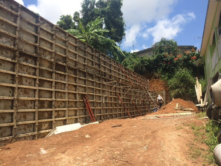 Coffrage pour chantier