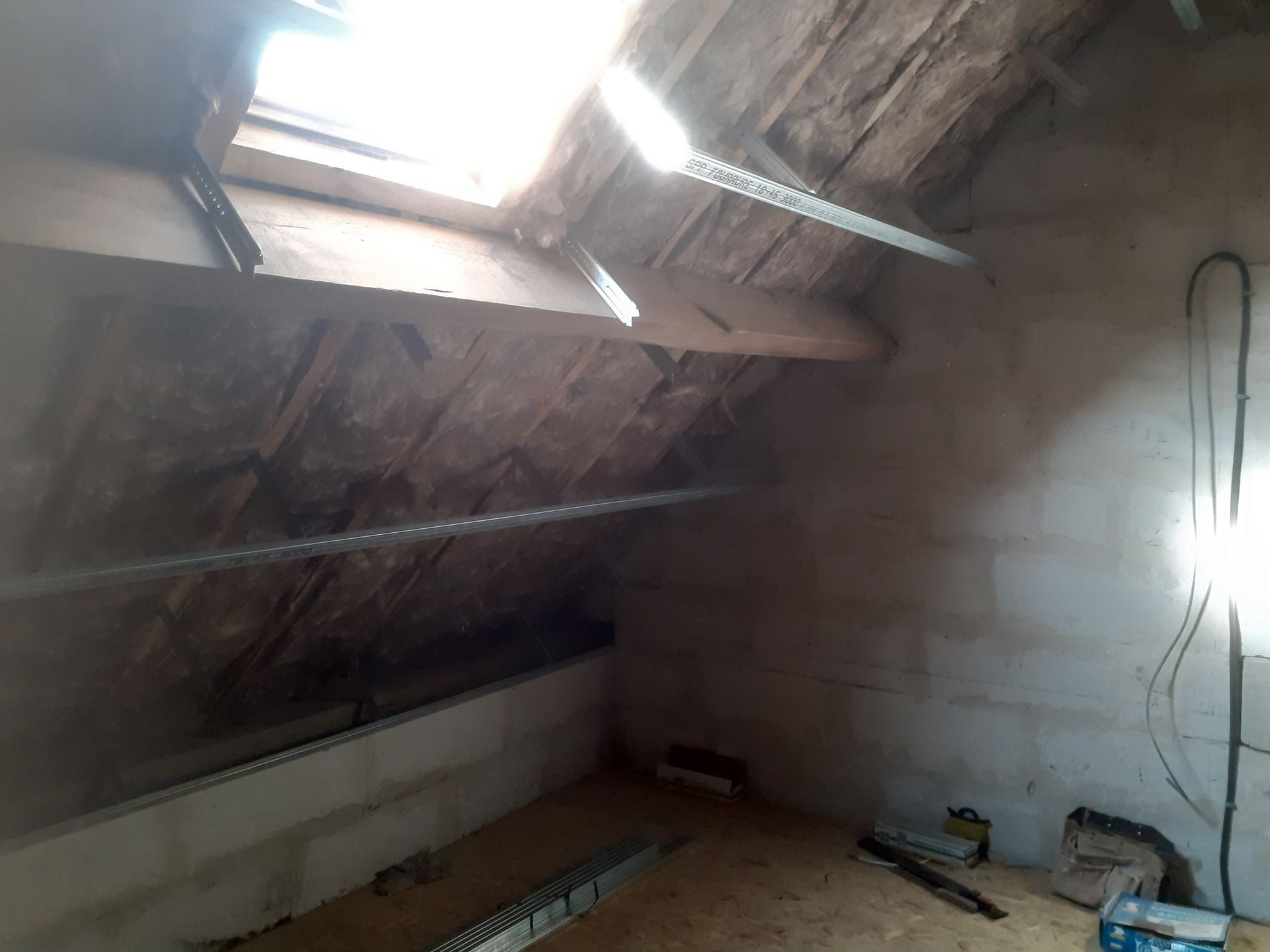 Isolation des rampants 4