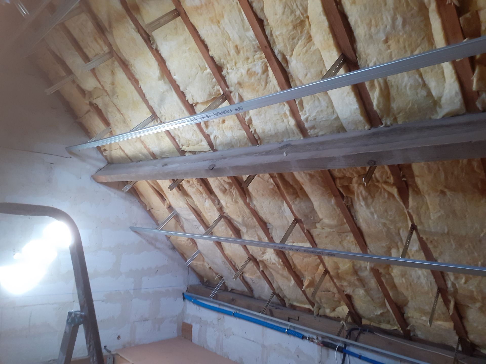 Isolation des rampants 1