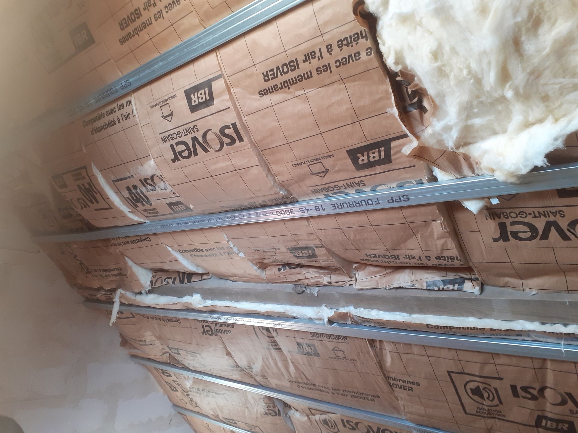 Isolation des rampants 2