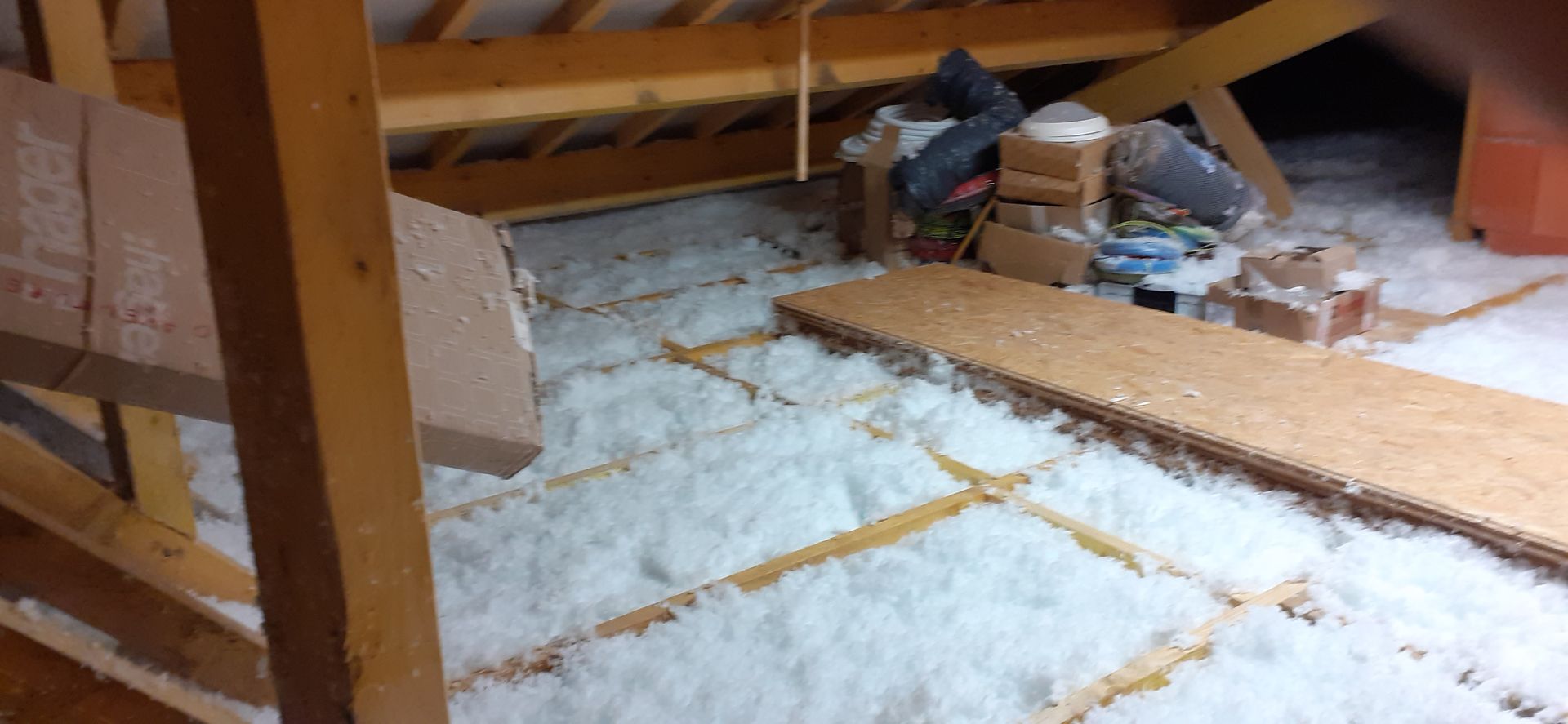 Isolation des combles par soufflage 5