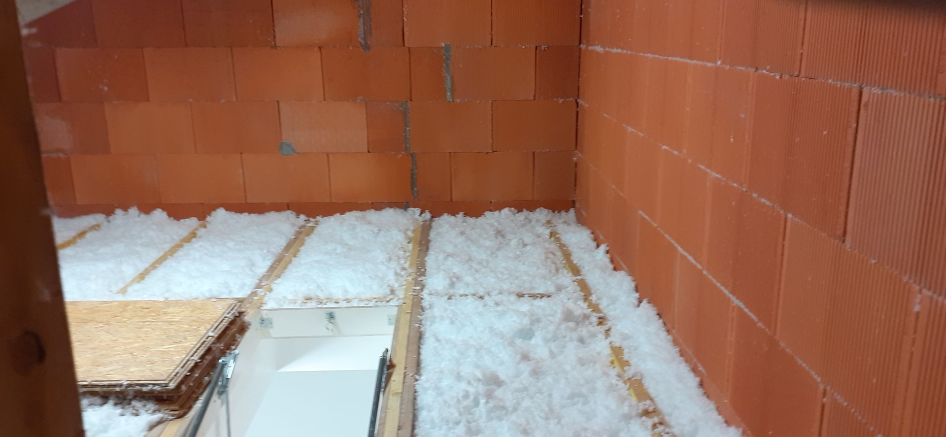 Isolation des combles par soufflage 4