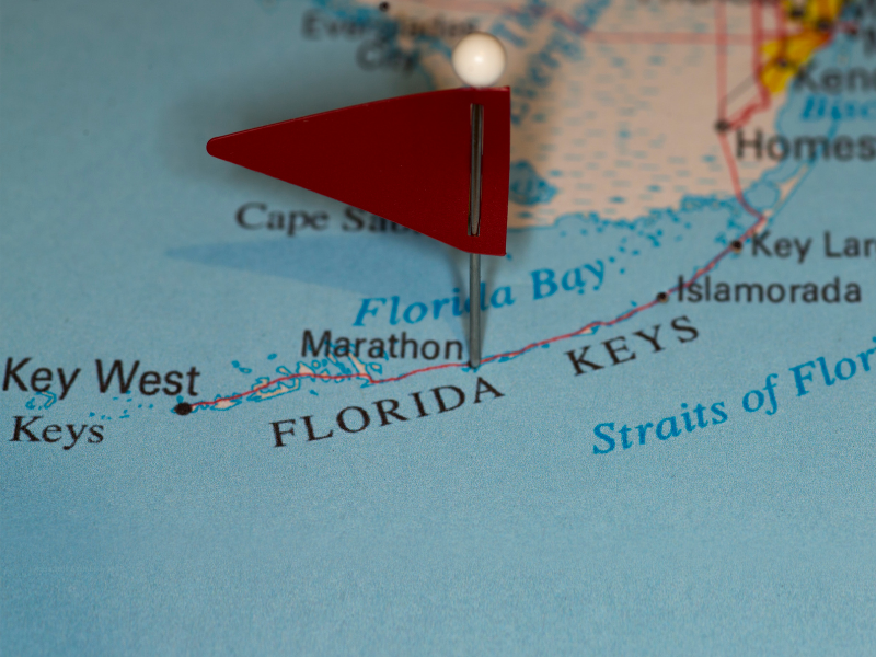 Flying to marathon florida