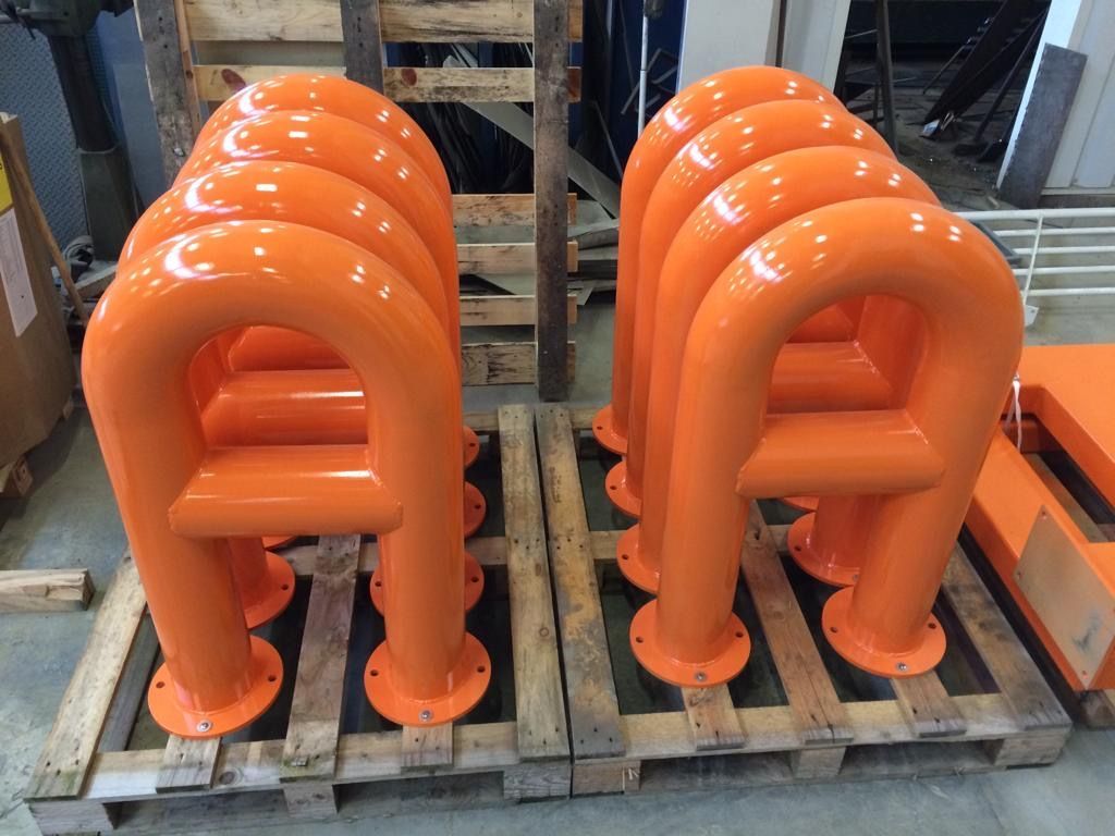 Petites barrières orange