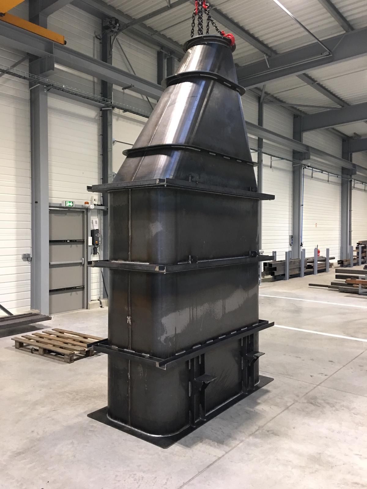 Construction en acier à étage