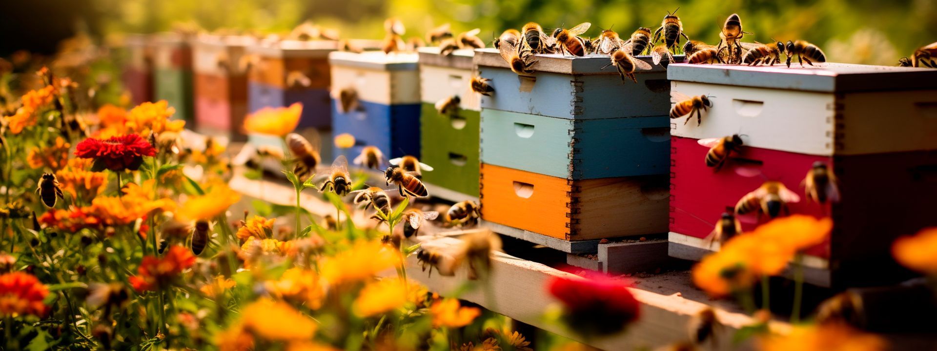 Apiculture et production de miel