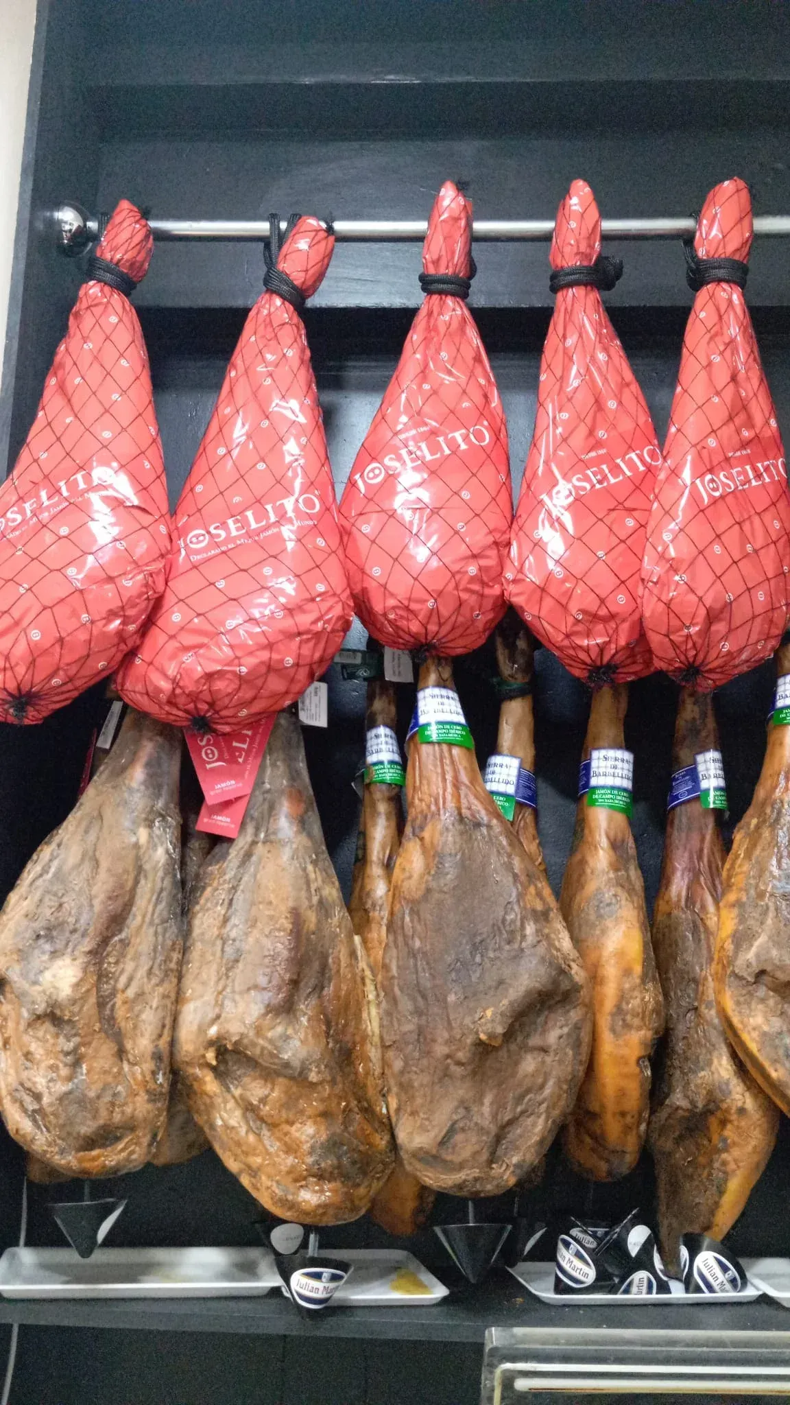 venta de jamones en Reus