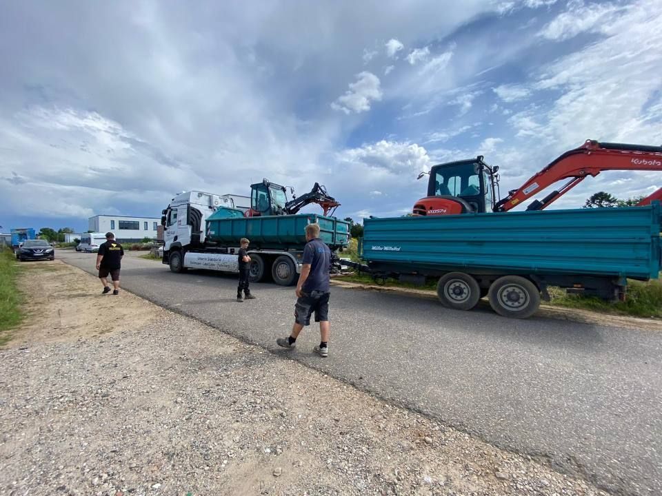 Bilder der Hilfen zur Flutkatastrophe