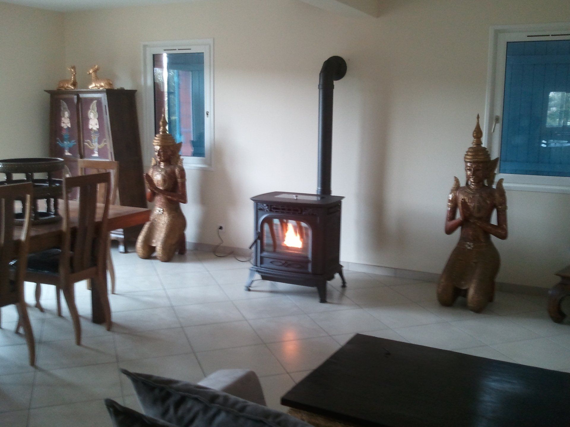 Entretien de poêle à granulés