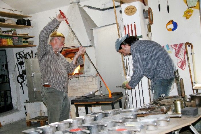 Glasscherben Köck