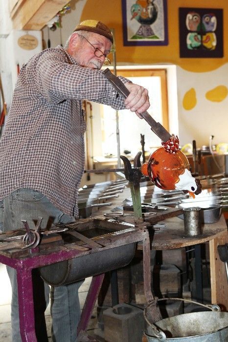 Glasscherben Köck