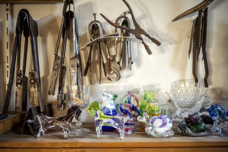 Glasscherben Köck