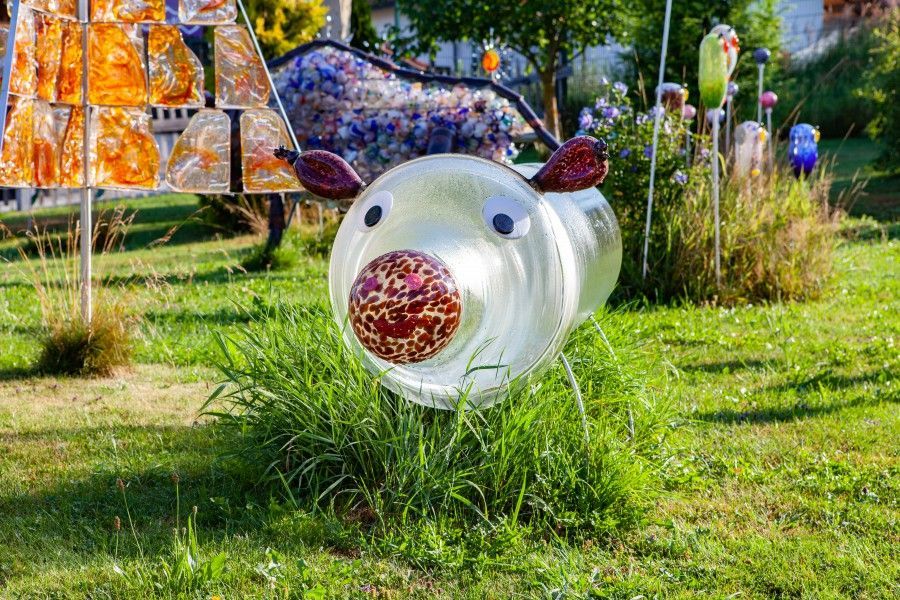 Glasscherben Köck