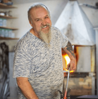 Glasscherben Köck