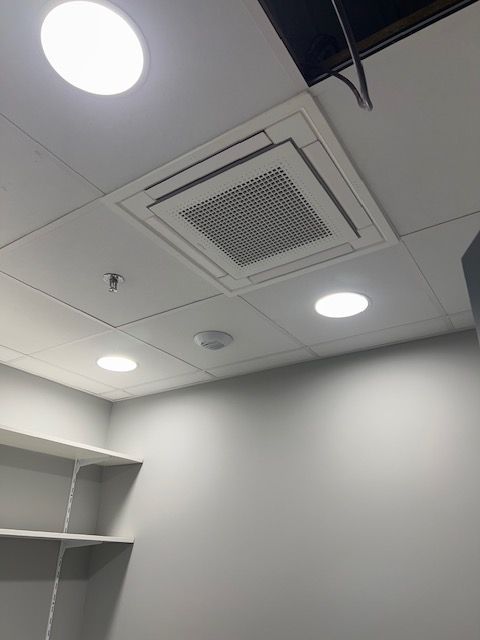 Pose d'un climatiseur gainable