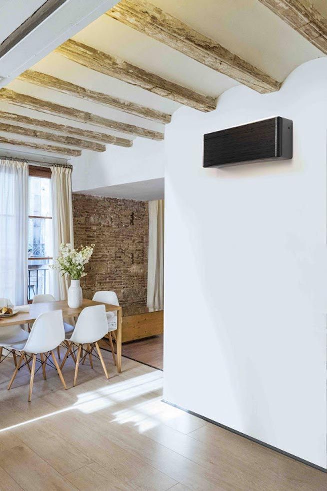 Pompe à chaleur Daikin dans une pièce de vie