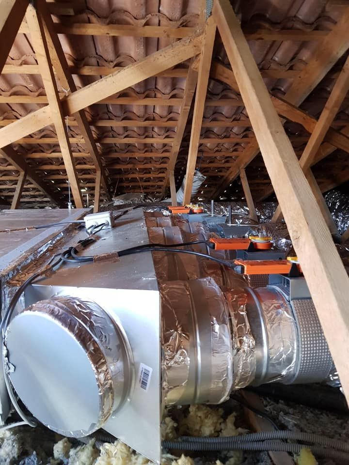 Système de ventilation sous des combles