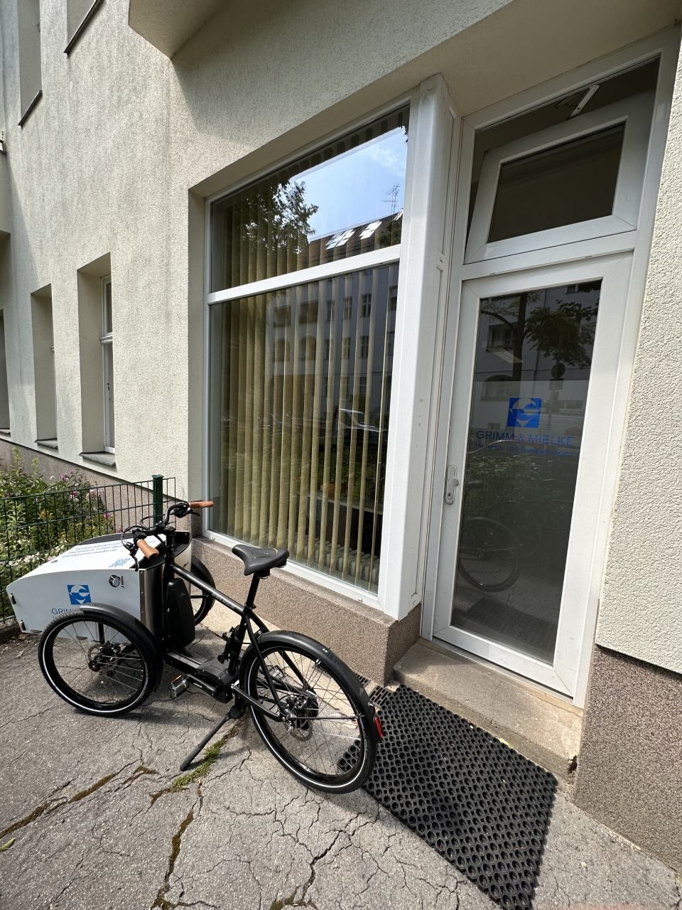 E-Fahrrad der Grimm & Mielke Ingenieurgesellschaft für Heizungs- u. Sanitäranlagen GmbH