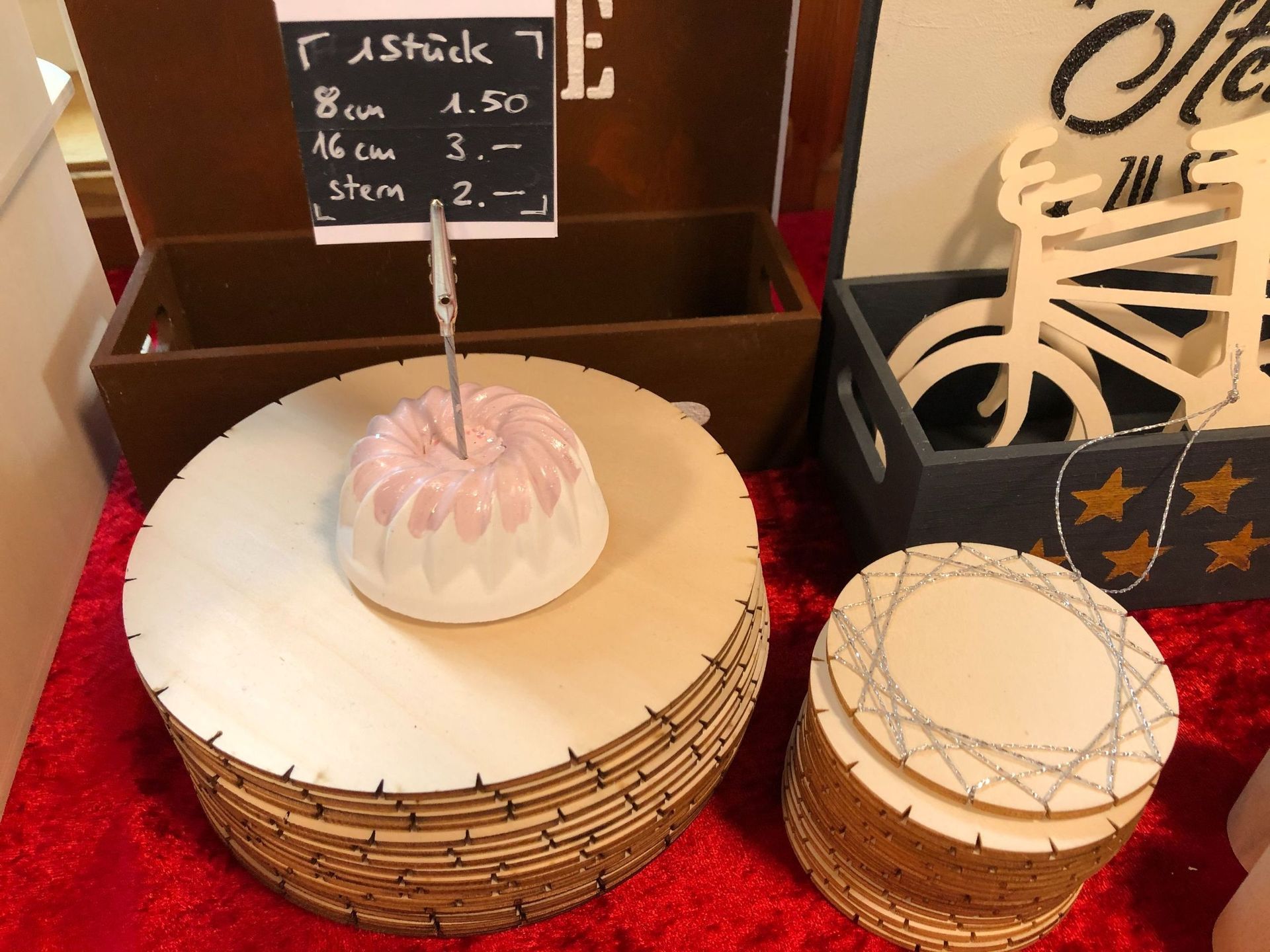 Bastelladen DIY Basteln Deko Material Holz Papier Küssnacht