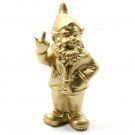 Gouden beeld tuinkabouter