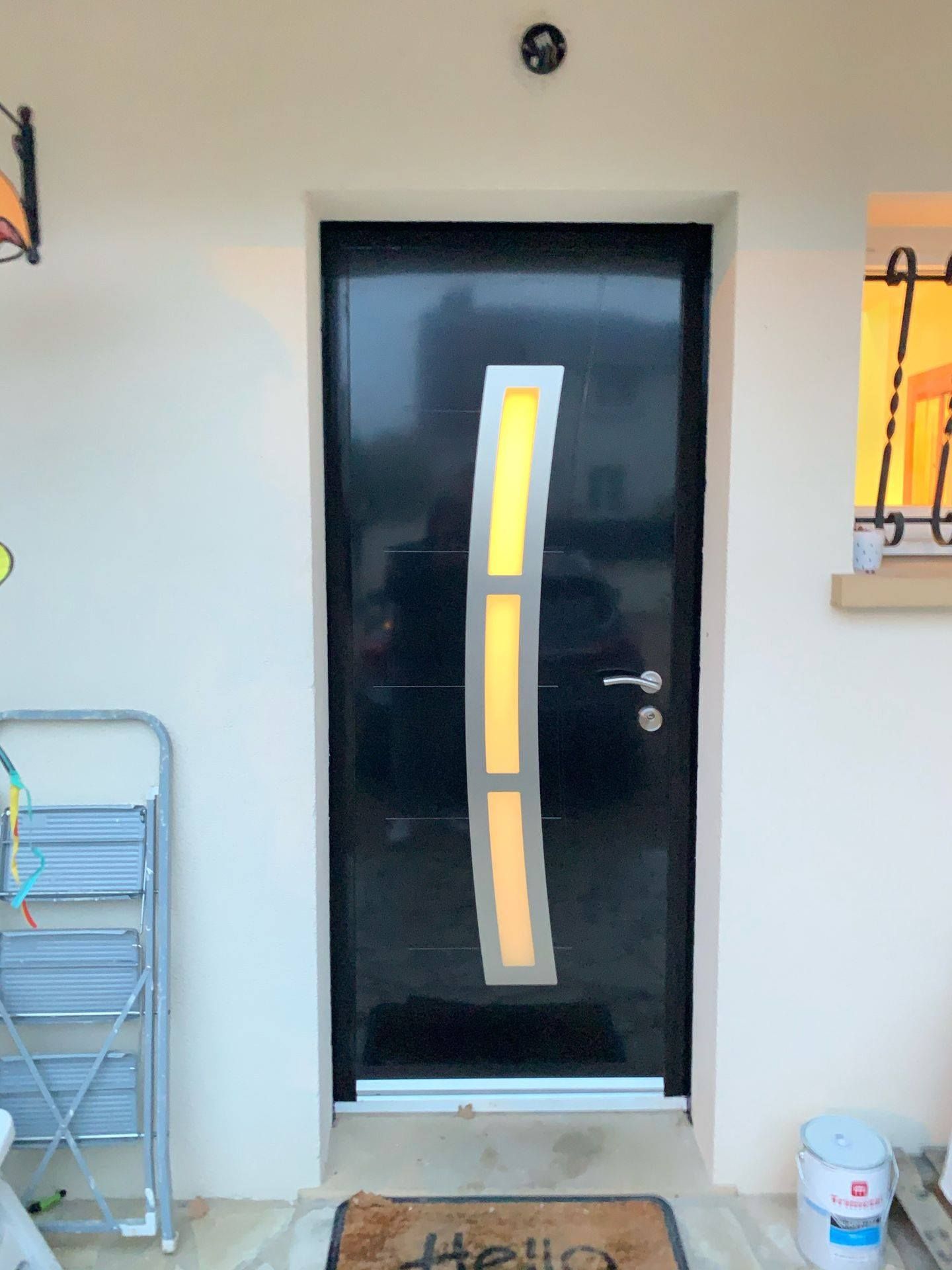 Porte d'entrée sur mesure