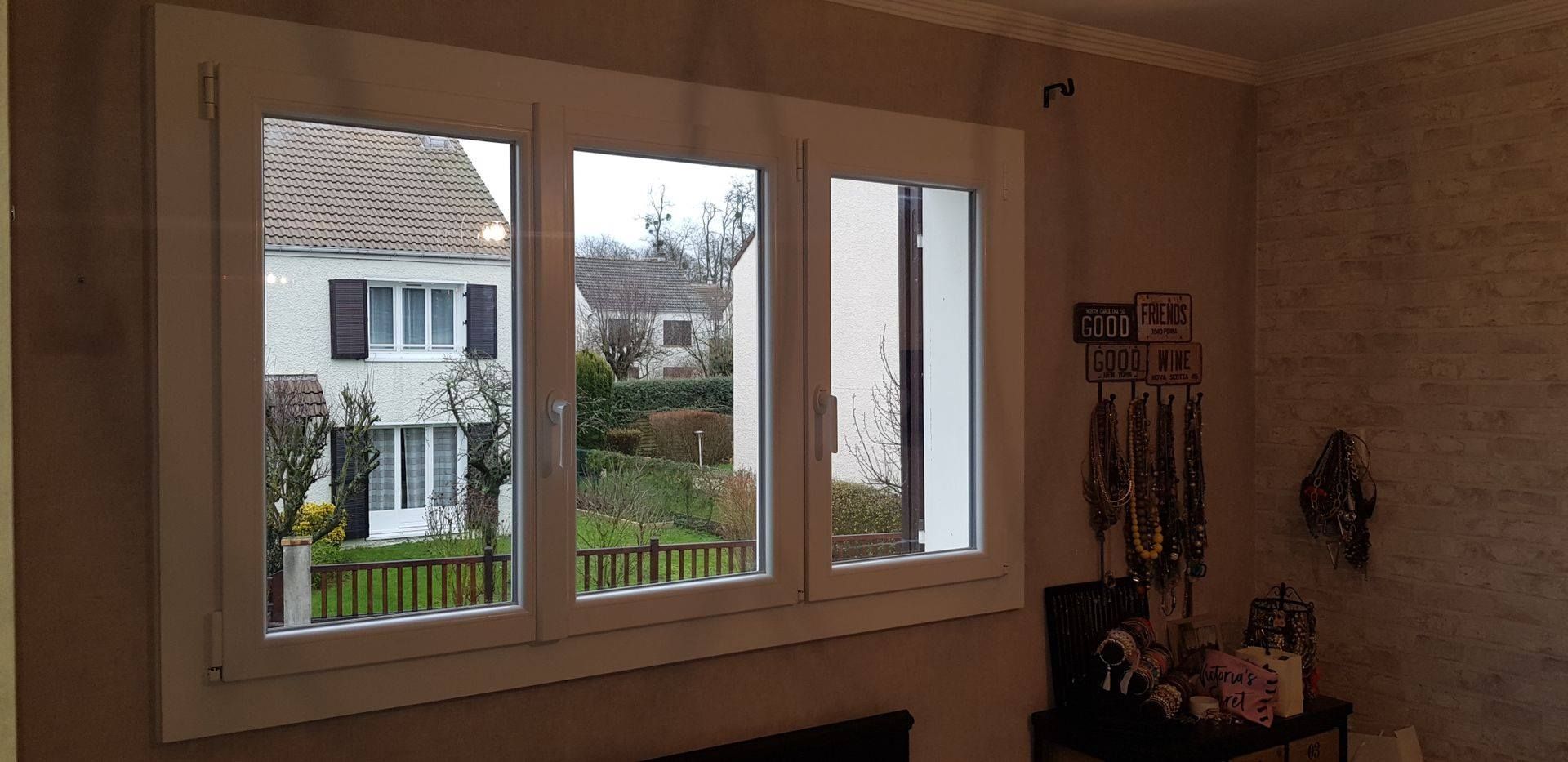 Remplacement de fenêtres en PVC