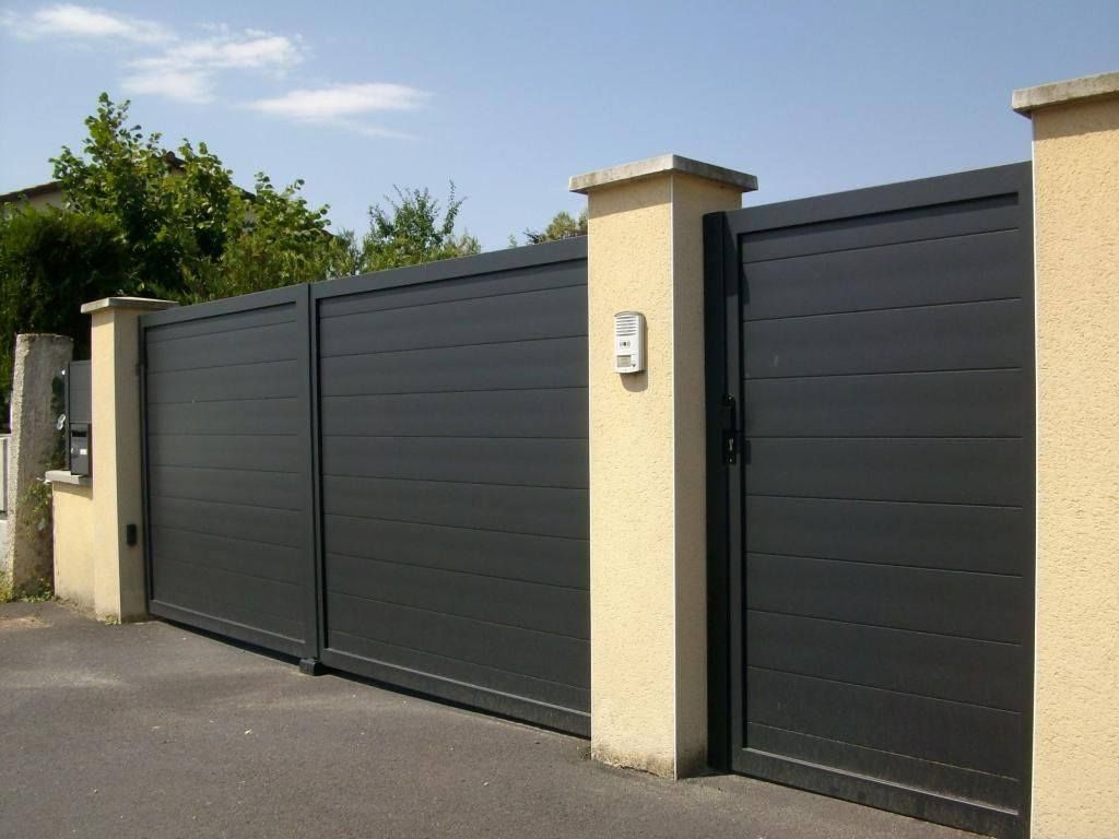 Portail et portillon en aluminium