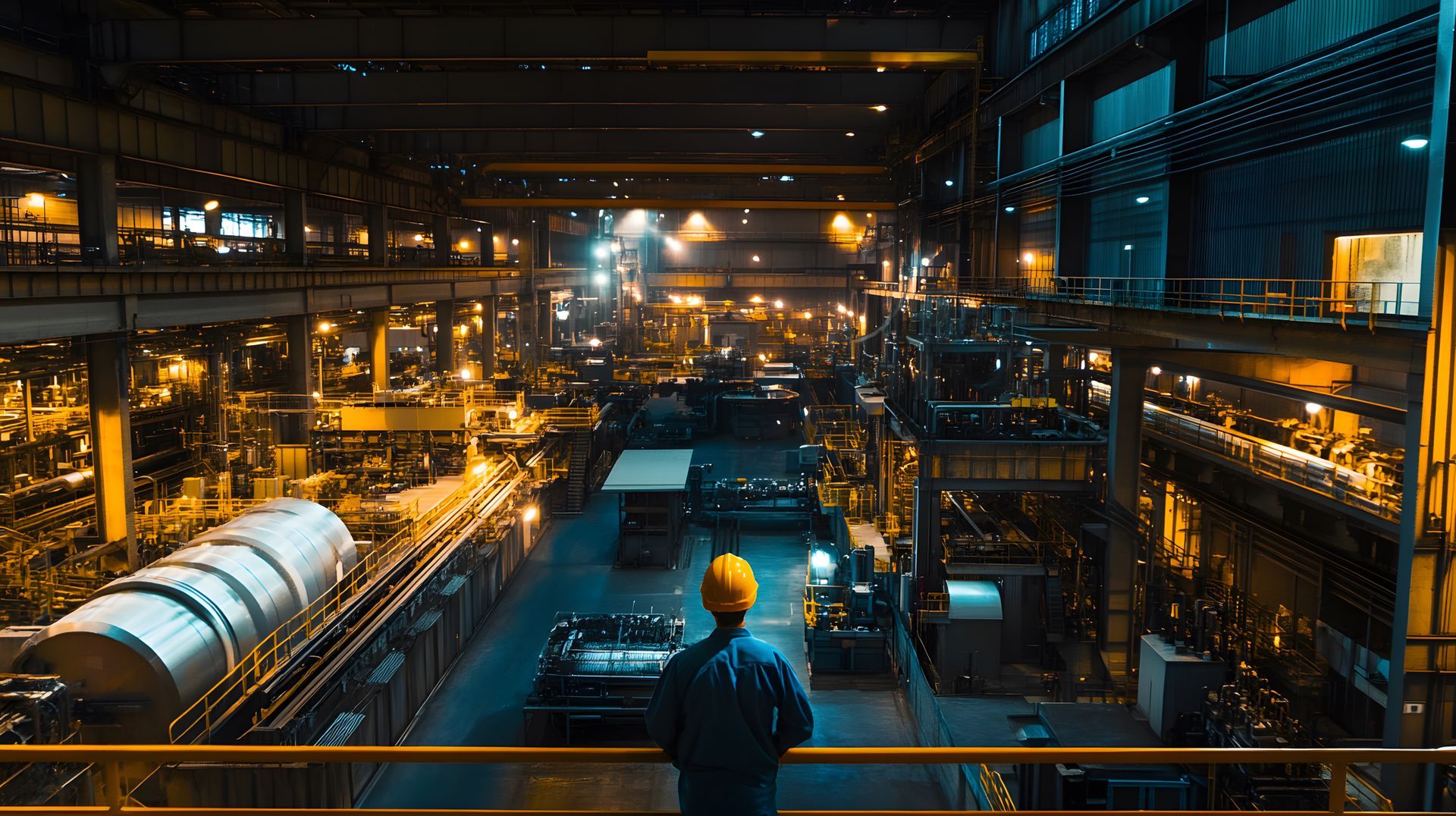 Une installation industrielle