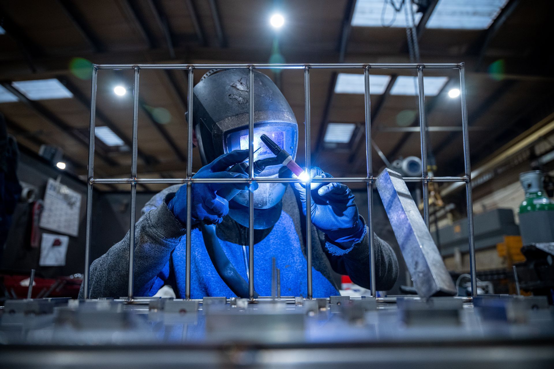Fabrication de grille de sécurité
