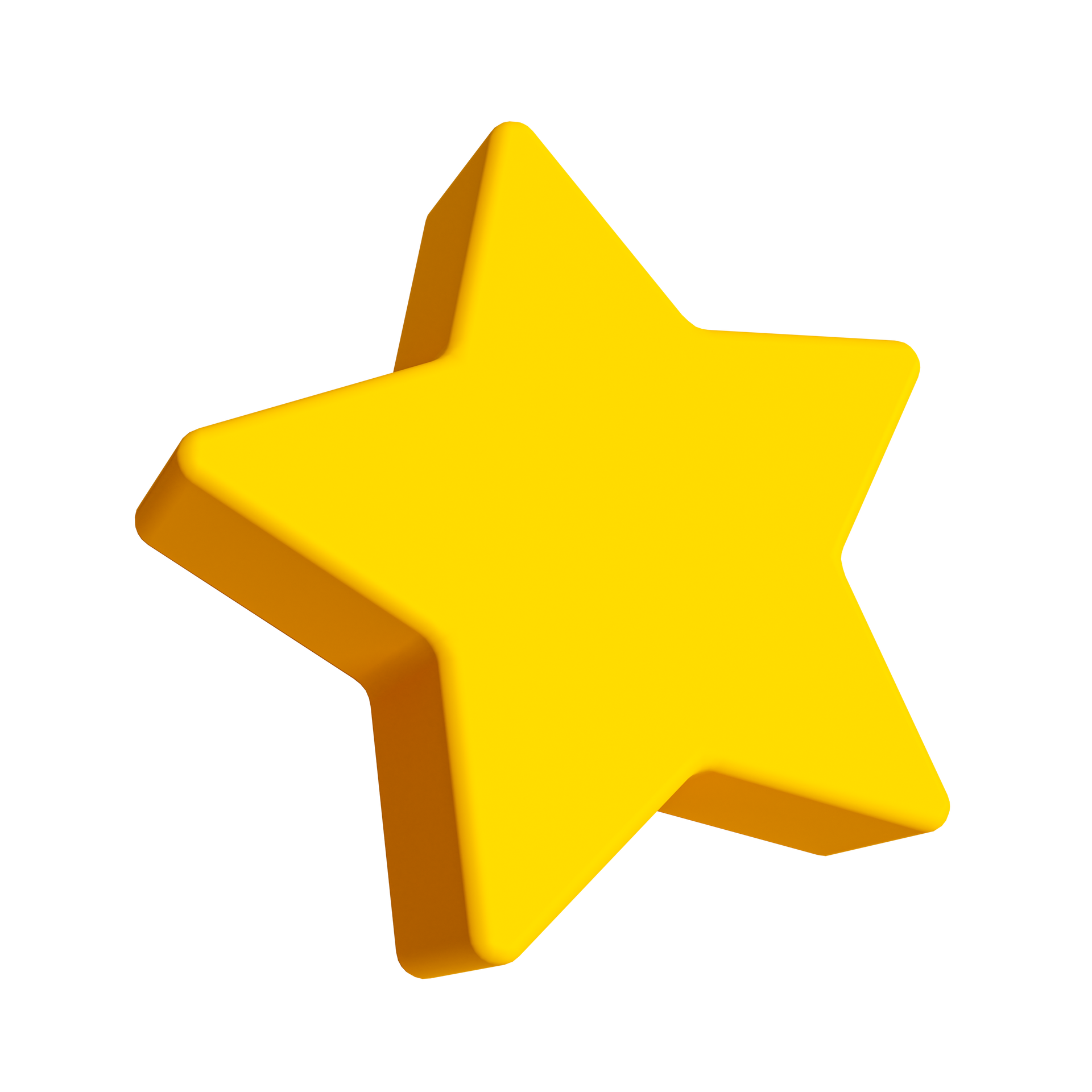Une étoile jaune