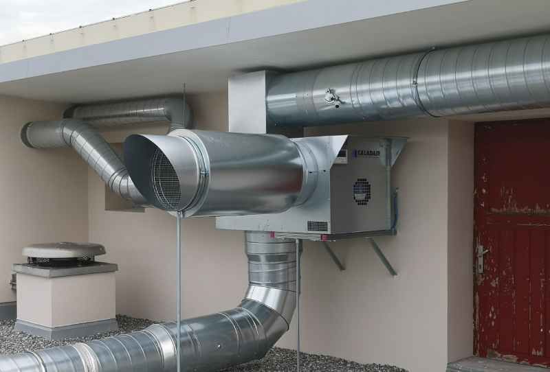 canaux de ventilation