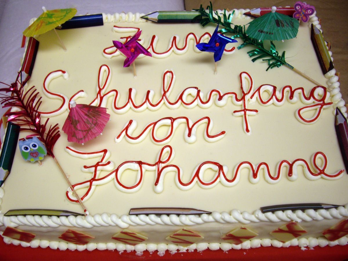 Schulanfangstorte 30×40cm – Konditorei & Caféhaus „Markgraf Otto“