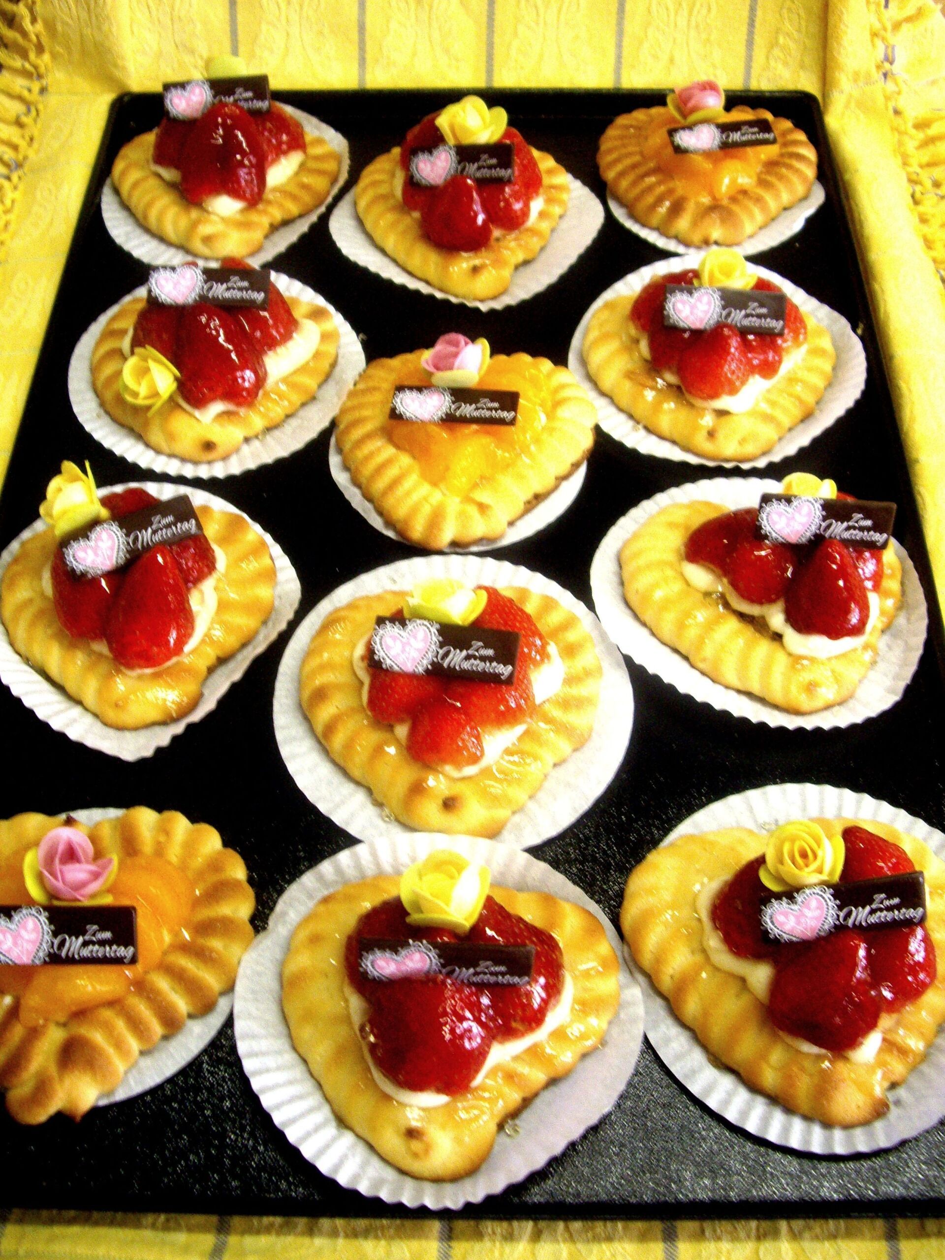 Makronenfruchtherzen