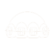 Un dibujo lineal de tirantes sobre un fondo blanco.