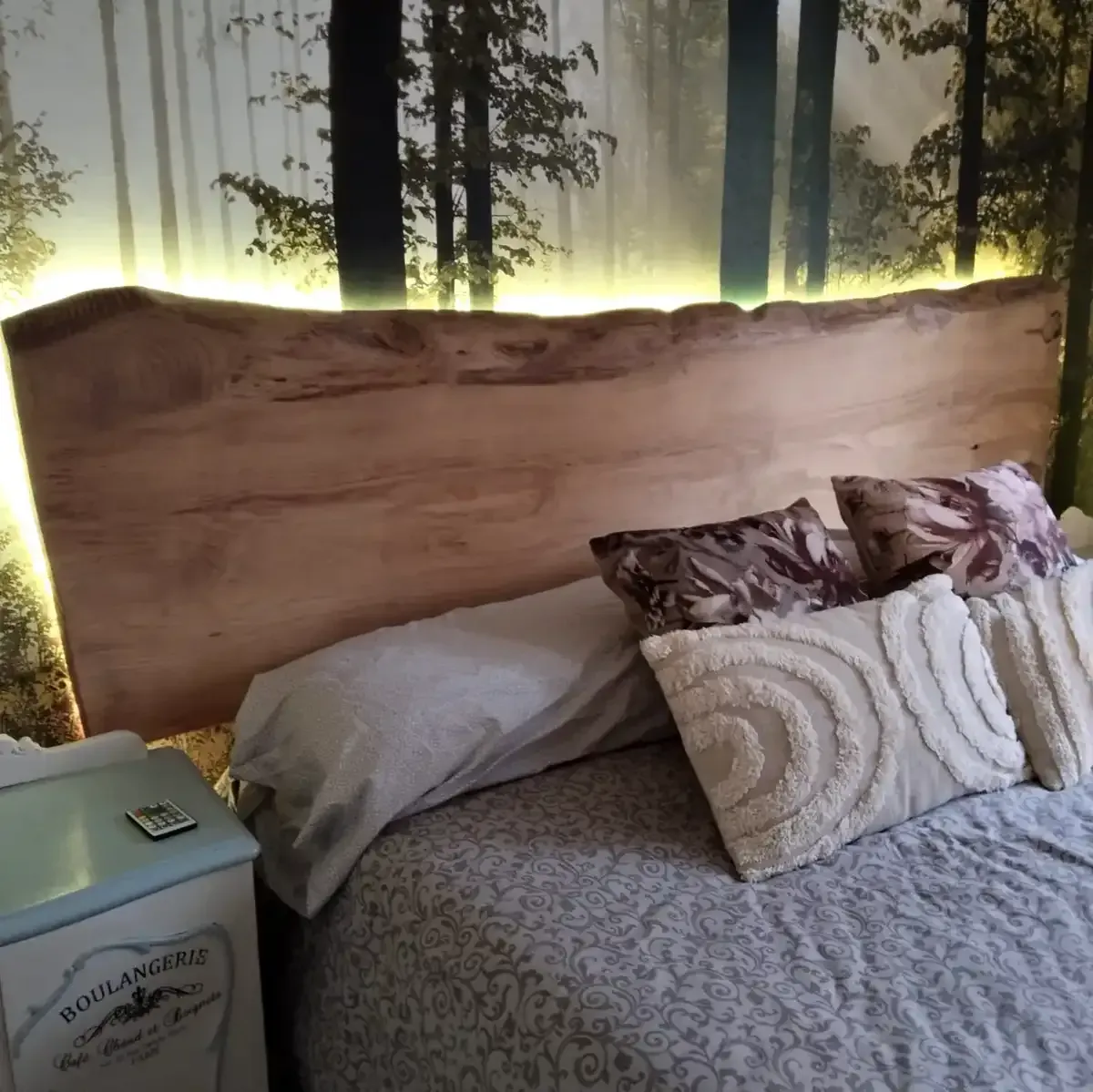 Cama de madera